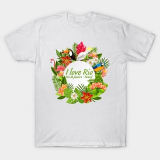 I Love Rio Nature T-Shirt